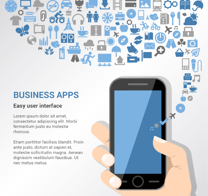 創意插畫賦能商務應用程序 解鎖信息咨詢新體驗